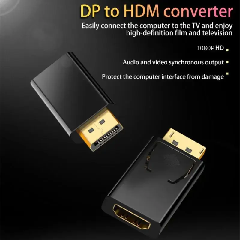Vention DisplayPort do adaptéra 4k mužského DP pre ženský zvukový prevodník pre počítačový projektor DisplayPort do