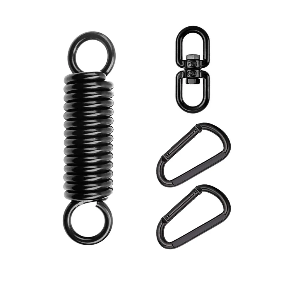 Veranda Swing Hanging Kit Hardware Gymware Gym Swing Springs Hangers Strop hák na zavesenie stoličky joga hojdacia hojdačka vak