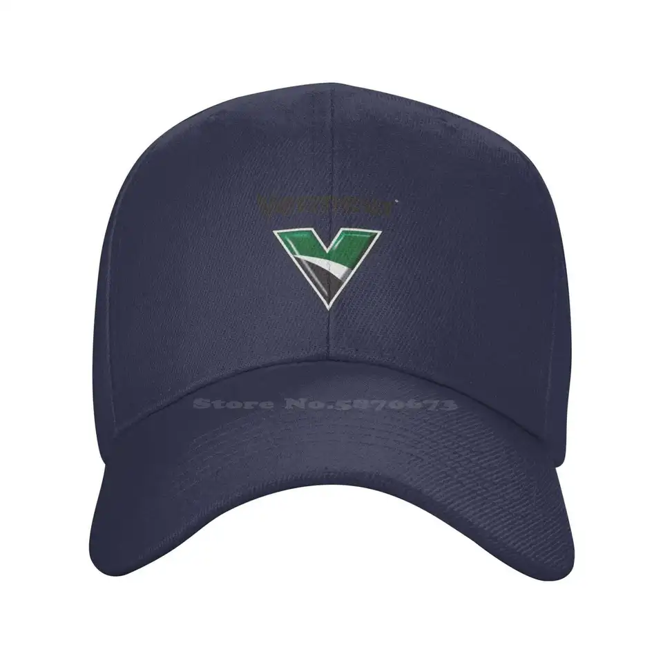 Vermeer logo tlač grafické príležitostné džínsové čiapky pletené klobúky baseballová čiapka