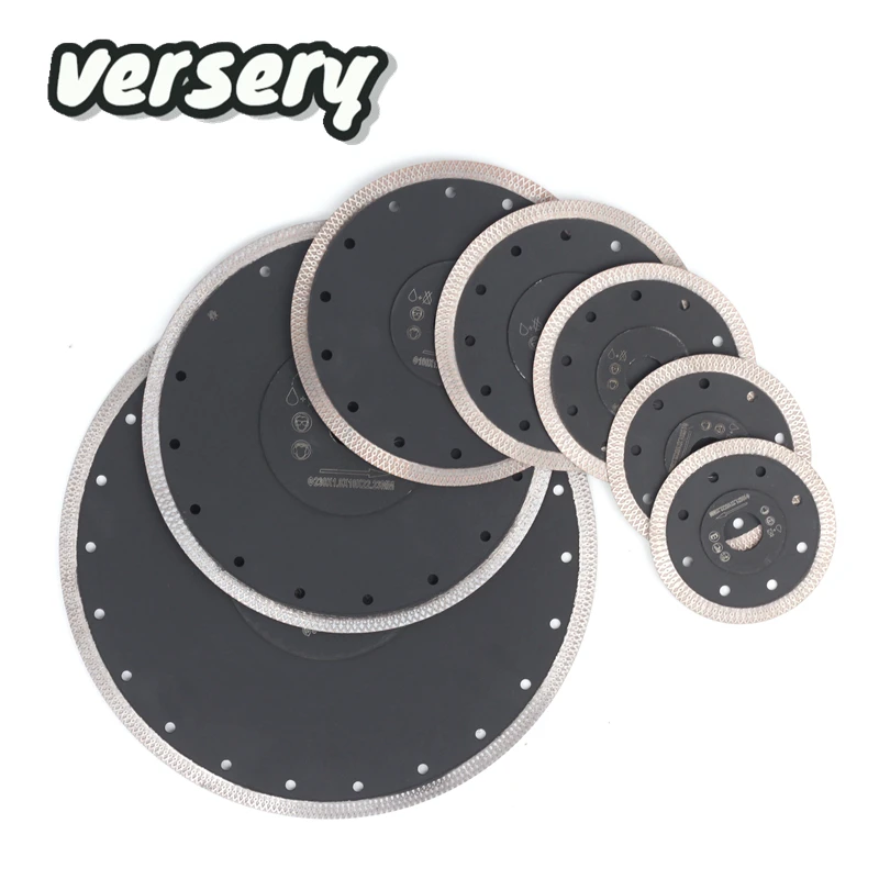 Versery vrt 22,23 mm 105-300 mm horúci tlač Sintered Diamond SALDE Čepeľ Disc Rating Tool pre dlaždice mramorový keramický porcelán
