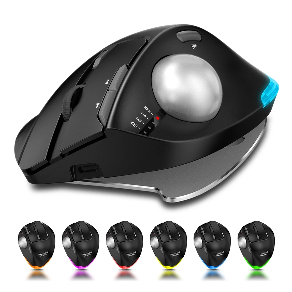 Vertikálna herná myš 2.4g Ergonomic Gamer Myši 4800DPI 5 úroveň DPI nastaviteľná pre počítačové príslušenstvo PC