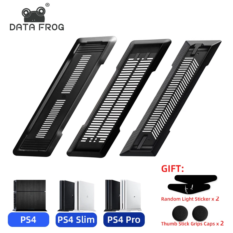 Vertikálny stojan na chladenie dátových žabiek pre konzolu PS4/PS4 Pro Console Dock Cradle Mount Bracket Držiteľ pre hostiteľské herné príslušenstvo