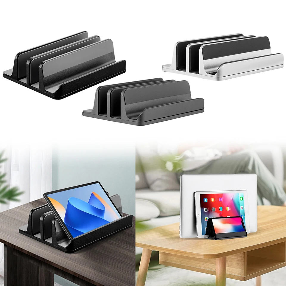 Vertikálny stánok s notebookom Univerzálny stolný prenosný počítač Dock Dock Spair Spair LoPtop Docking Station Stan pre MacBook/Tablet/Phone