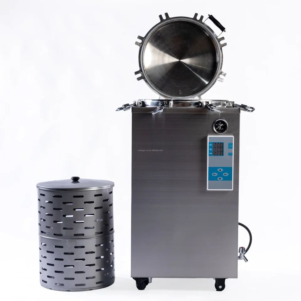 Vertikálny tlak parný sterilizátor Autoclave stroj 35 50 75 100 120 150 liter