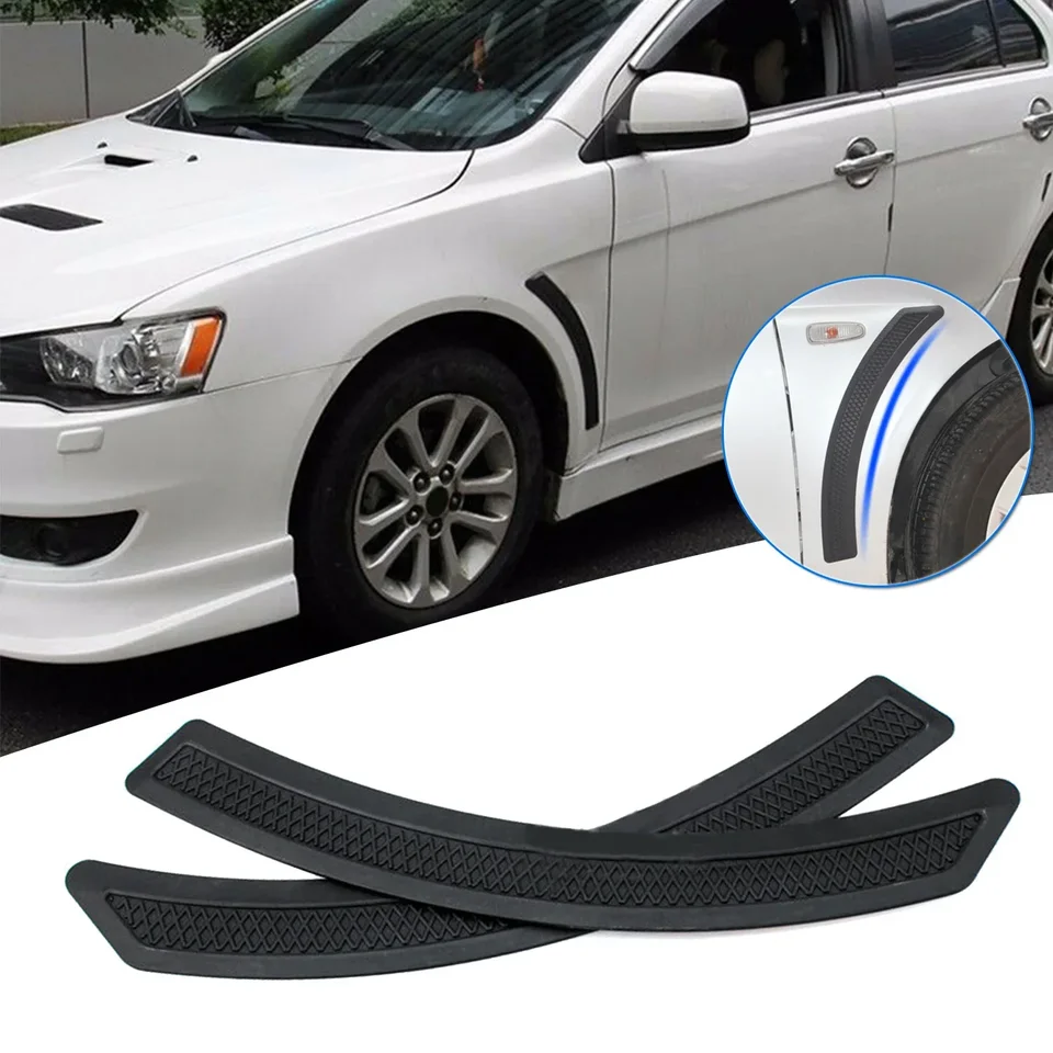 Veryus Universal Auto Fender Fender Fender Arch Sticker Fender Vents Protector Cover For Mitsubishi Lancer Evo 2008 2009 10 11-2015