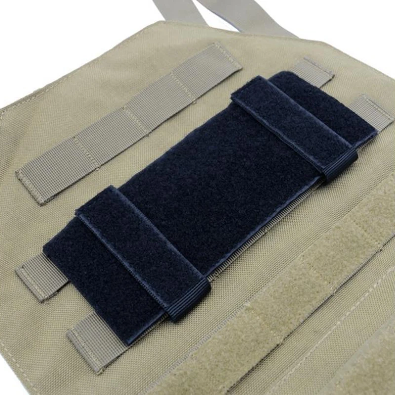 Vestové príslušenstvo Tactické odznaky Morálne záplaty Hook & Loop Display Board Fits Molle PALS Systém na pripevnenie záplatov ID značiek