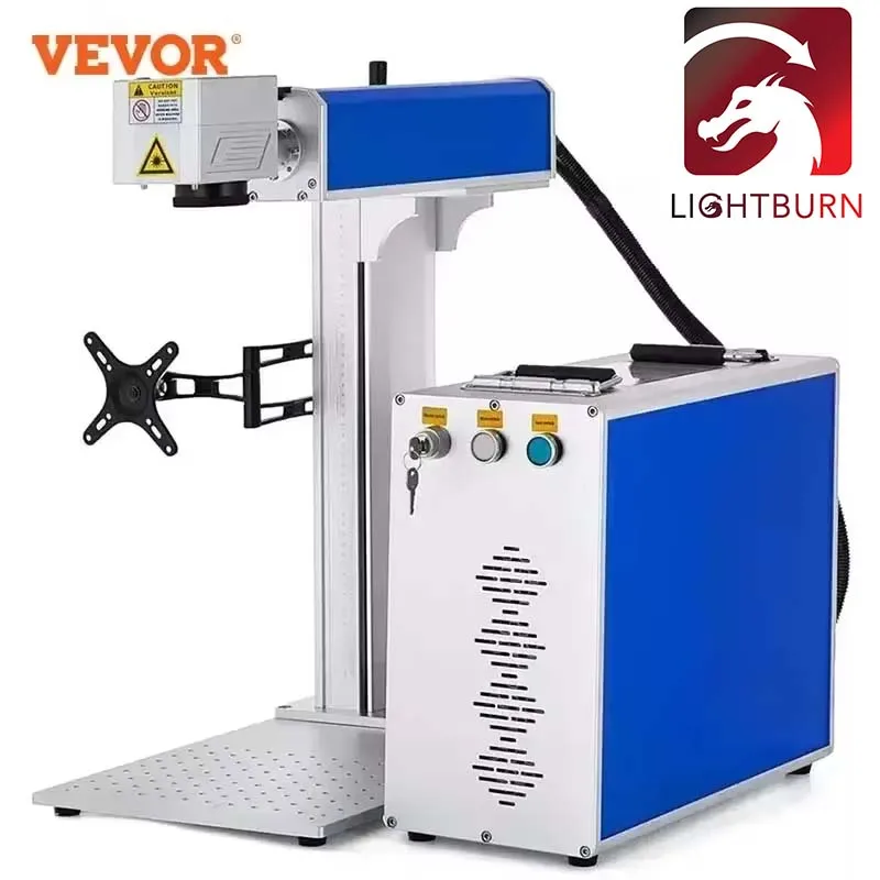 Vevor laserové označenie stroj laserový ryšík 30/50 W kovová z nehrdzavejúcej ocele Cutting Zlato strieborný prsteň šperky gravírovanie stroj