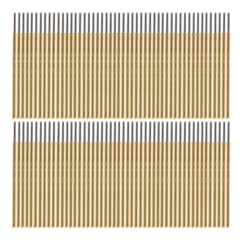 Veľkoobchod 100ks/šarža P50-J1 DIA 0,68 mm dĺžka 16 mm pružina Kontaktná sonda okrúhla hlava PIN pre testovanie PCB testovacia sonda PINS PINS