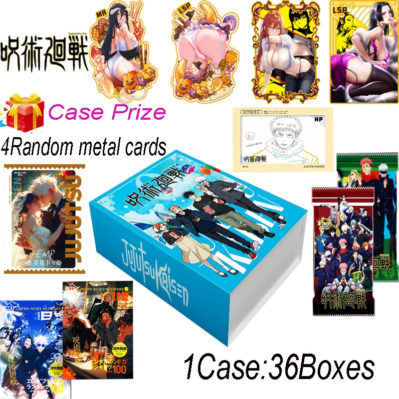 Veľkoobchod Bunny Card Jujutsu Kaisen Collection Card Card viac znakových kariet Exp SMP SSP Hobbies and Toy Gift