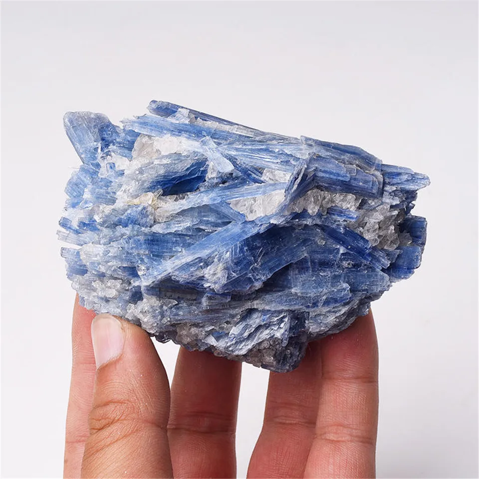 Veľkoobchod Liečivý kameň Rough modrý kyanit surové kyanit krištáľové kyanské drahokamy Minerál Minerál na výzdobu