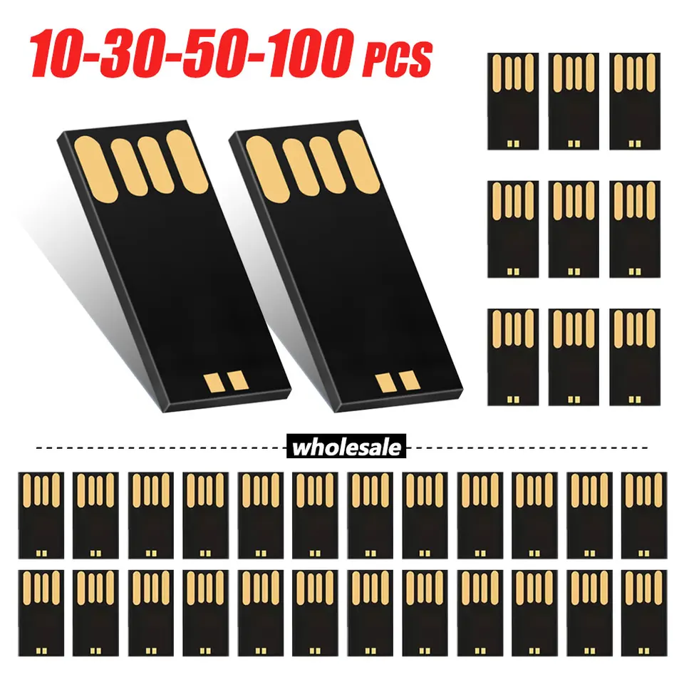 Veľkoobchod rýchly UDP USB 2,0 Chip Memory Flash 4G 8 GB 16G 32G 64GB 128 GB U Disk Semi-Fined Universal Chip Pendrive Factory