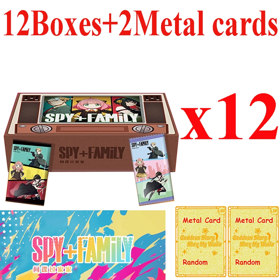 Veľkoobchod Spy Family Cards Dream Island Anya Forger Yor Forger Sylvia Anime postava Periférna TCG Collection Cards Toy Gift