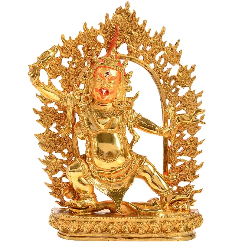 Veľkoobchod Tibetan Buddha socha meďnatého zlata Ekajati Buddha matka Dharma Yeshepa ochrana rodiny