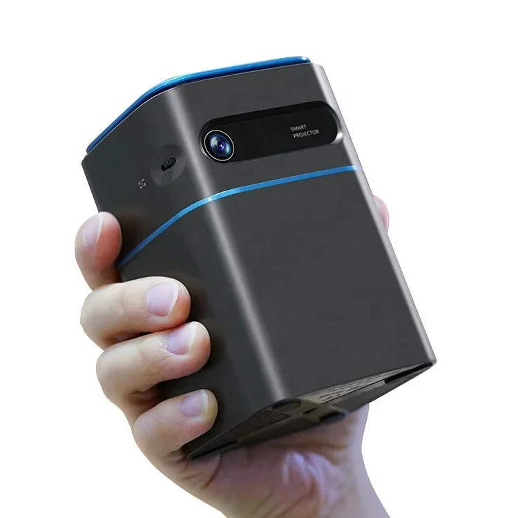 Veľkoobchod Video Android inteligentný mobilný telefón Prenosné domáce kino 1080p plné HD Pico Pocket DLP Projector 4k LED Mini projektor