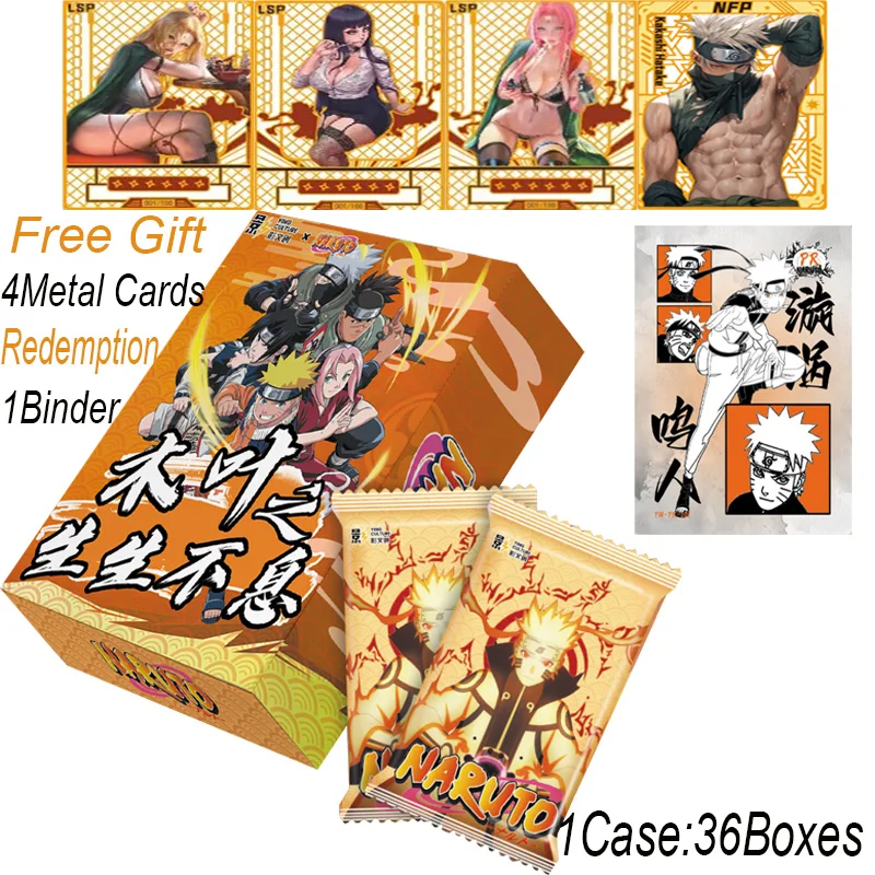 Veľkoobchod Ying Culture 2 Naruto Collection Card Series Rare Edition Series Anime Cards Hračky a koníčky darčekové posilňovacie boxy