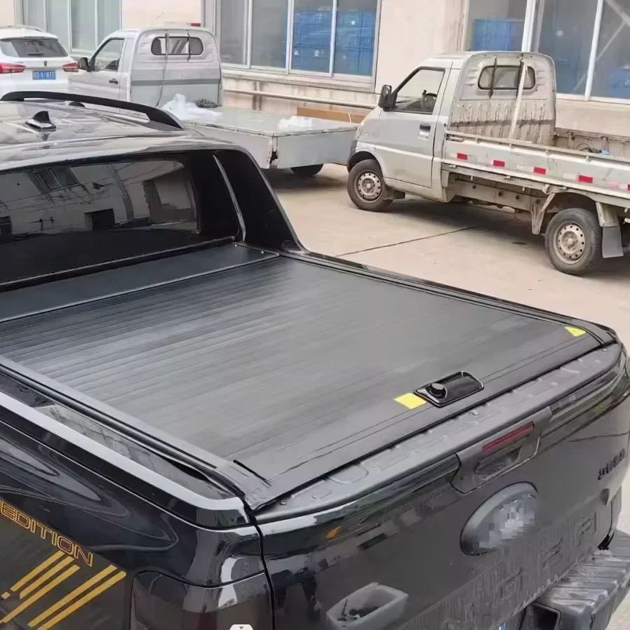 Veľkoobchodná lacná cena Universal Pickup Tray Tray Cover Manual Hard Tonau Cover pre Hilux Ford Ranger