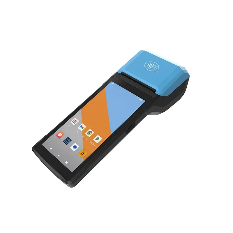Veľkoobchodná prenosná tlačiareň Android POS všetko v jednom 5,5 -palcovom Android 14 vreckový mobilný POS terminál so skenerom čiarového kódu H10P