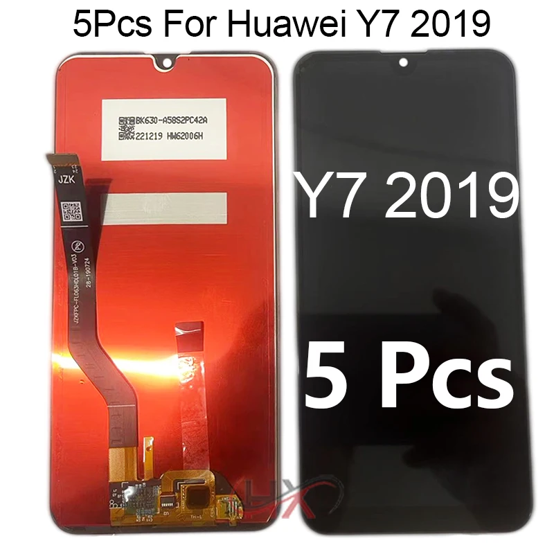 Veľkoobchodné 5 klíce/veľa pre Huawei Y7 2019 LCD obrazovka displej Y7 Pro a Y7 Prime 2019 s obrazovkou dotykovej zostavy Dub-LX3 DUB-L23