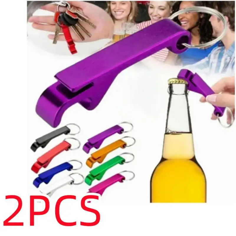 Veľkoobchodné prenosné pivo otvárač fľaše Key Reťaz mini vreckový hliník zliatiny nápoj Beverage pivo otvárač fľaše otvárač svadobnej hostiny