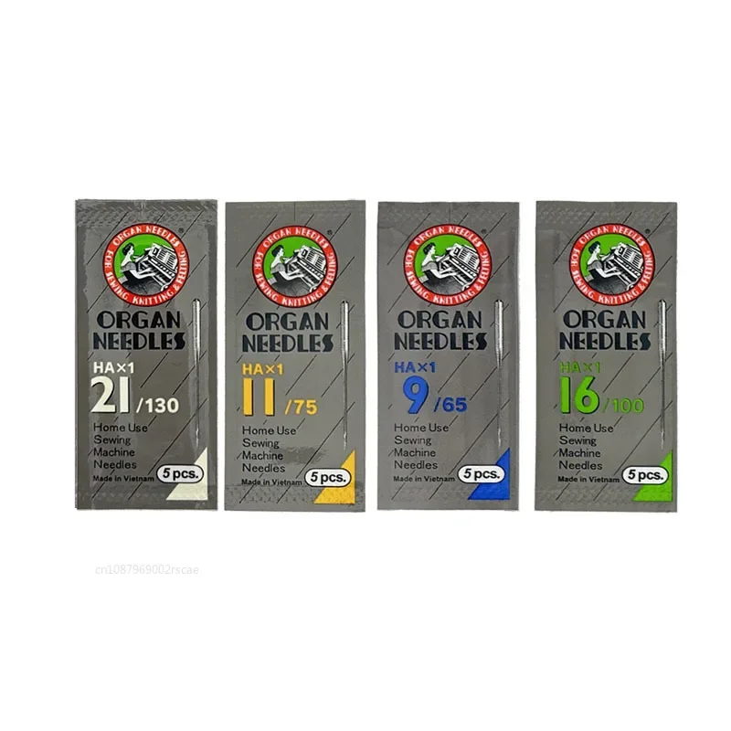 Veľkosť 8,9,10,11,12,14, 16 Organ Plach Shank 15x1 HAX1 130/705 Celá veľkosť domáceho šijacieho stroja Ursy SNDLY NÁKLAD 5ks/balenie