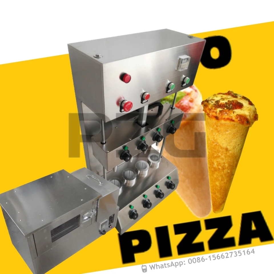 Veľkosť prispôsobená pizze kužeľový stroj Rotary Pizza Kužeri