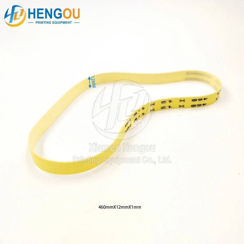 Veľkosť pásu hengoucn 460x12x1mm Import Kvalita GTO46 GTO52 R600 Prinlitng Práškový pás 00.780.0475