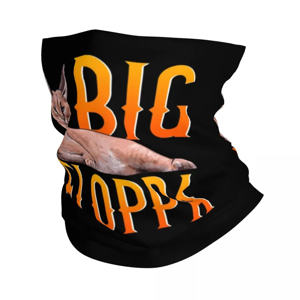 Veľká dispa zvierat Cat Cat Bandana Gaiter Gaiter Tlačené Balaclavas Feave Scarf Multifunkčný čelenka vonkajšia športová unisex dospelí