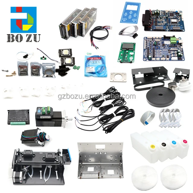 Veľká formátová atramentová tlačiareň Dodatočná konverzia Kit Epson XP600, DX11 Print Head Dual-Head UV Súprava