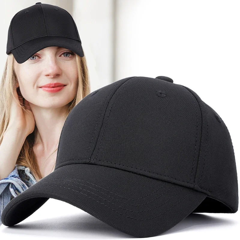 Veľká hlava plus xxl veľkosť baseballovej čiapky pre mužov pre mužov módna značka Moderná uzavretie Trucker Sports Hat Hip Hop Golf Outdoor