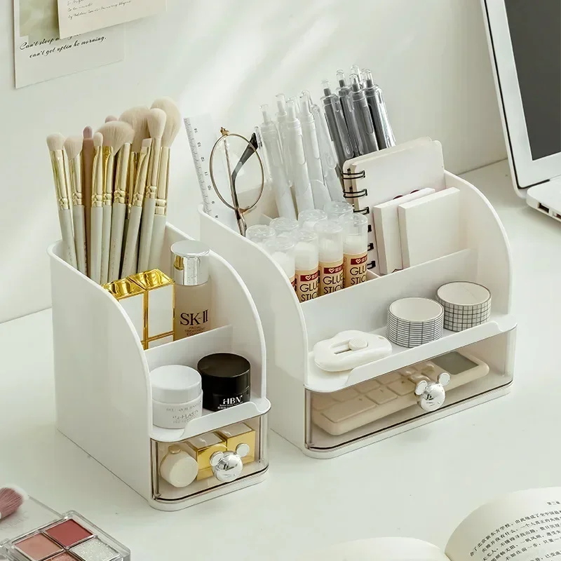 Veľká kapacita kozmetický úložný box make -up zásuvky organizátor šperky na nechty lak make -up nádob