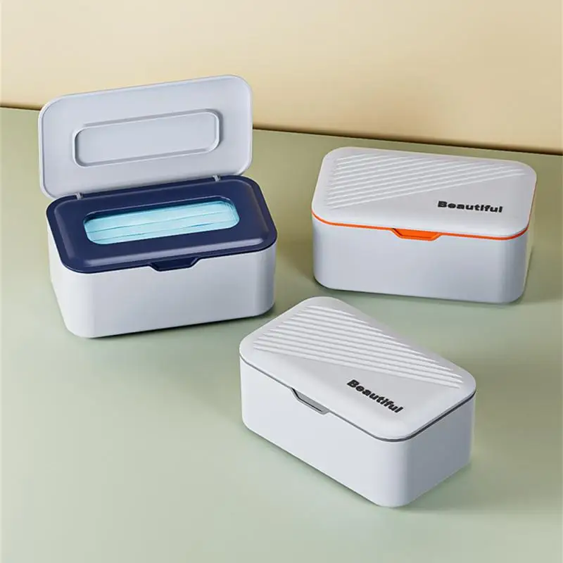 Veľká kapacita mokrých obrysov Prenosné obrúsky Skladba na obrúsky Tissue Box Storage Storage Nástroje pre domácnosť Vlhké a tkanivové skrinka Nový
