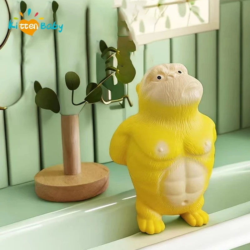 Veľká obrovská antistrekcia Orangutan Fidget Hračky Squeeze hračky Elastic Monkey Funny Gorilla Stress Relief Games Mini Kids Gift