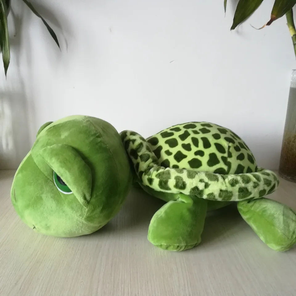 Veľké 55 cm veľké oči korytnačka plyšová hračka Korytnačka mäkká bábika hodu vankúšom narodeniny darček W1658