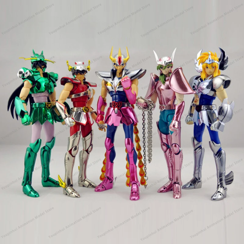 Veľké hračky GT Saint Seiya Myth Myth Byt Ex Pegasus Dragon Shiryu Hyoga Cygnus Andromeda Shun Phoenix Ikki v1 rytieri zverokruhu