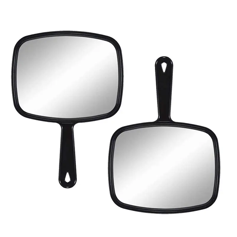 Veľké stolné make -up zrkadlo čierne veľké zrkadlo povrchová úprava viacúčelové make -up zrkadlové make -up vhodný pre rôzne výrobky