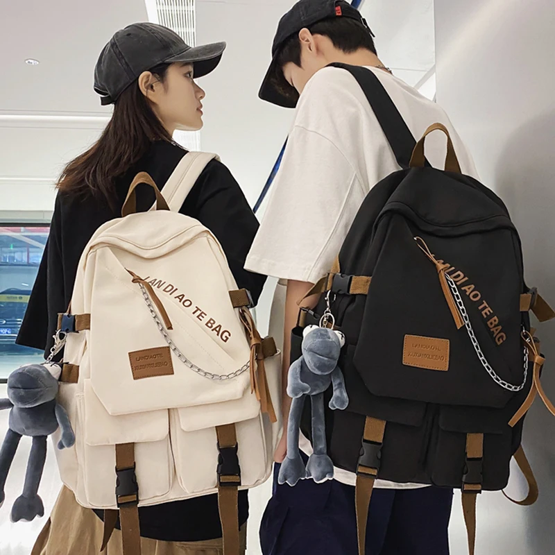 Veľkí módni muži batoh nepremokavým nylonom batohom pre teenager školskú tašku kawaii dámske tašky cool milenci cestovanie ramena Mochila