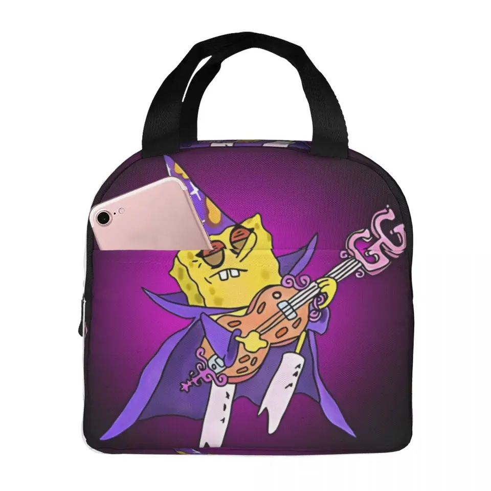 Veľkí študenti kapacity Spongebob Bento Box Veľký goofy gooberová škola potravinová nádoba