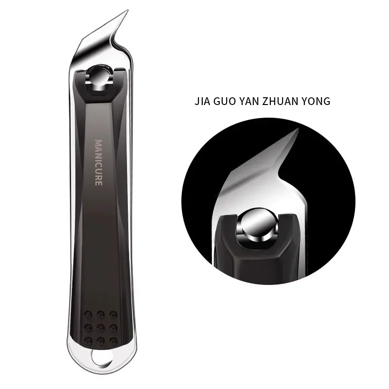 Veľký diagonálny dizajn na nechty Clippers Clippers Single Domov High-end Sharp Loove Groove Clippers Clippers Odumretý nástroj na pedikúru kože