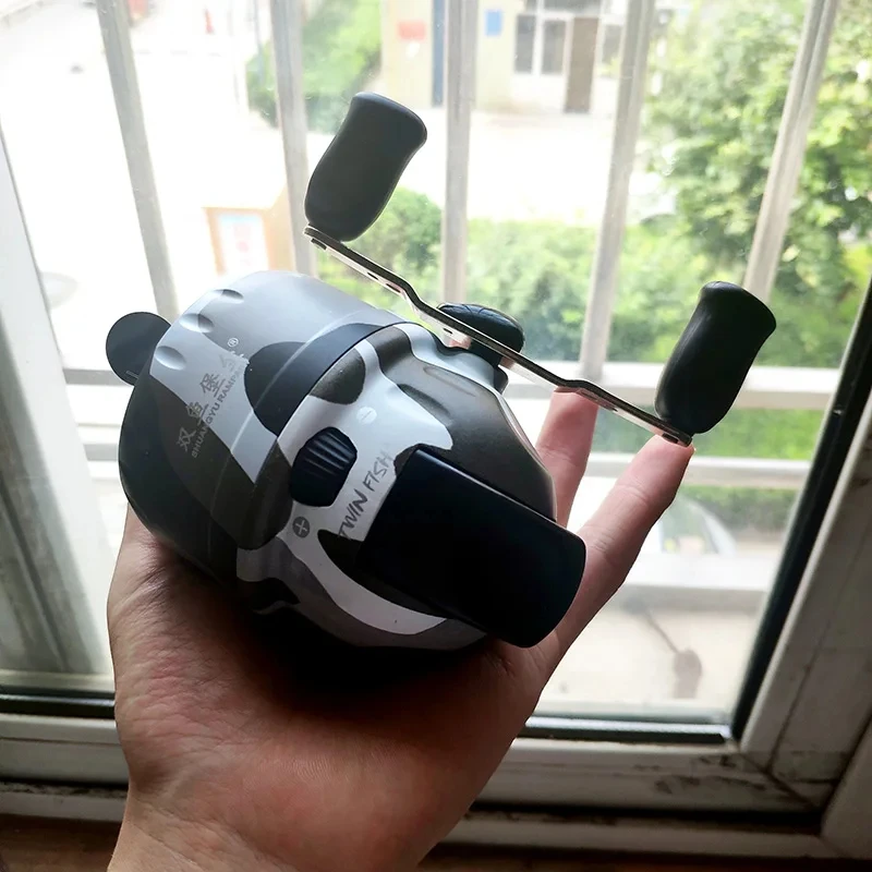 Veľký rybársky navijak navijak PS40 SLINGSHOT COOL OUTHODOROVÁ SHOOR FISH RYBU so 7# nylonovou líniou