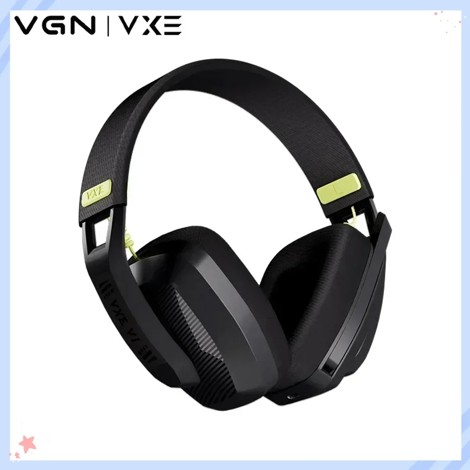 VGN VXE FPS Gaming Headset Sirén V1 náhlavná súprava 2.4G Wireless Headset Dual-Mode Bluetooth Low Latency Lightweight Gaming Accessory