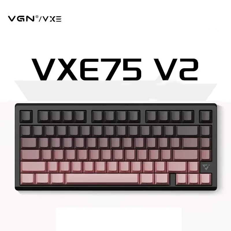VGN VXE75 V2 Mechanická klávesnica Troj režim Vlastná hliníková zliatina Hot Swap Low Latency Gamer E-Sports Gaming Bluetooth klávesnica