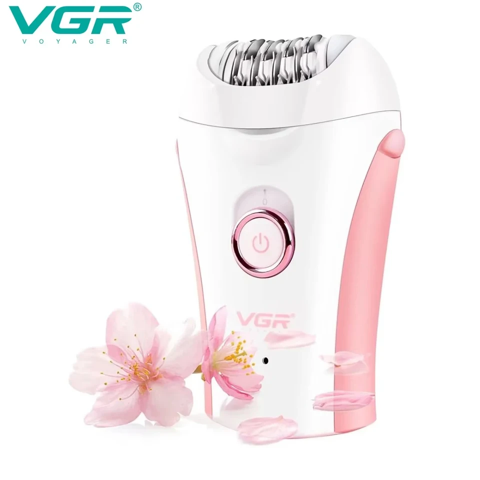 VGR Remover Profesionálny epilátor Elektrické nohy tela do podpazušia o chĺpkach Bikini 2 rýchlostný epilátor pre ženy V-705