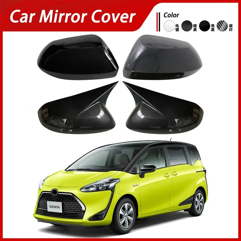 Vhodné pre 16-22 Toyota Sienta XP170 spätné zrkadlo kryt spätného zrkadla Zrkadlo