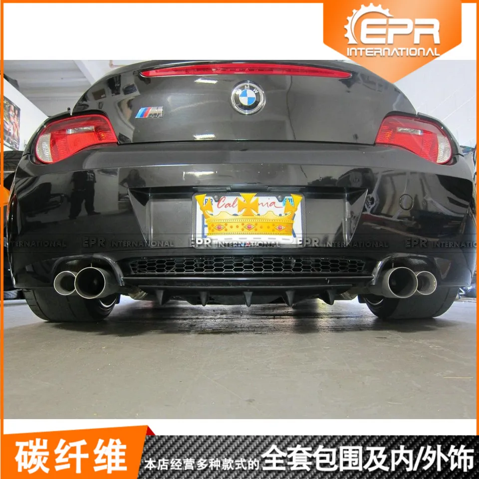 Vhodné pre BMW-02-08 E85E86 Z4 Z4M Roadster COUSIR FIBER SPOILER LIP Zadný nárazník Spodná doska
