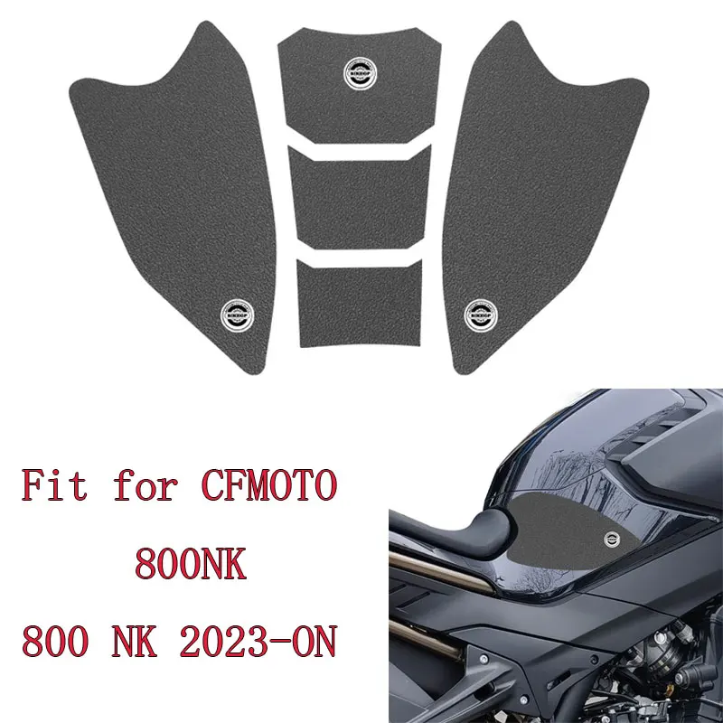 Vhodné pre CFMoto 800NK 2023-On-On Motorcycle Tank podložky Abrubber Scratch Odolné ochranný kryt matné motocyklové tankpady