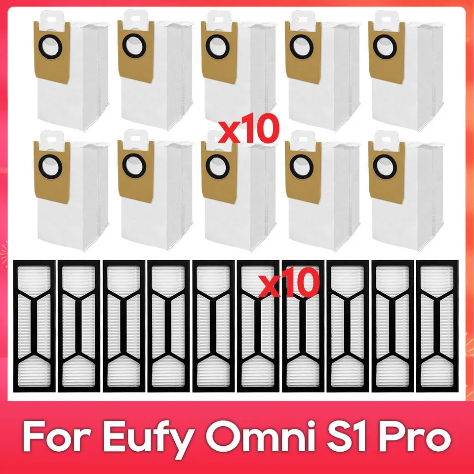 Vhodné pre (Eufy Omni S1 Pro) HEPA Filter Drach Doplnky náhradné diely