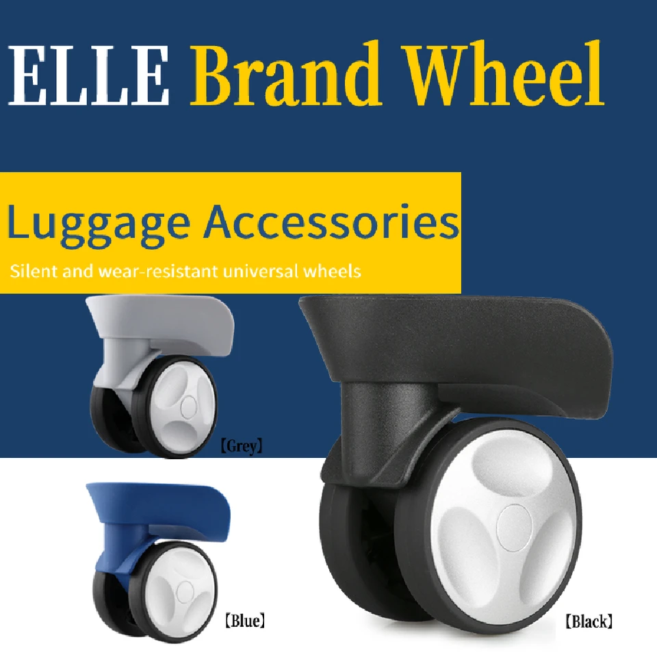 Vhodné pre honging LH Trolley puzdro Univerzálne príslušenstvo kolies Univerzálne koleso Elle Suitcase Accessories kladka kladky