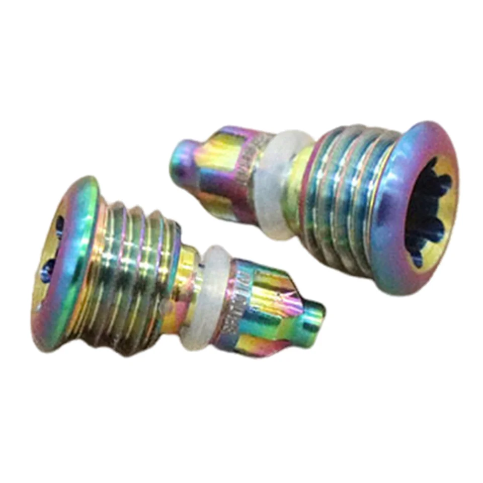 Vhodné pre Magura MT2 MT4 MT5 MT7 MT8 BRKZY TEAL OLEJ Plug Titanium Zliatina SCRESCORS-C ASPREE