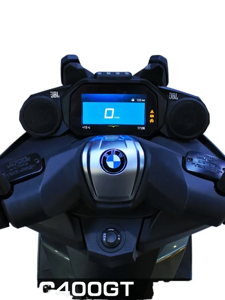 Vhodné pre modifikované reproduktory BMW C400GT, vylepšené zvukové bezstratové príslušenstvo, Motocykel Bluetooth Heavy Subwoofer Witerproof