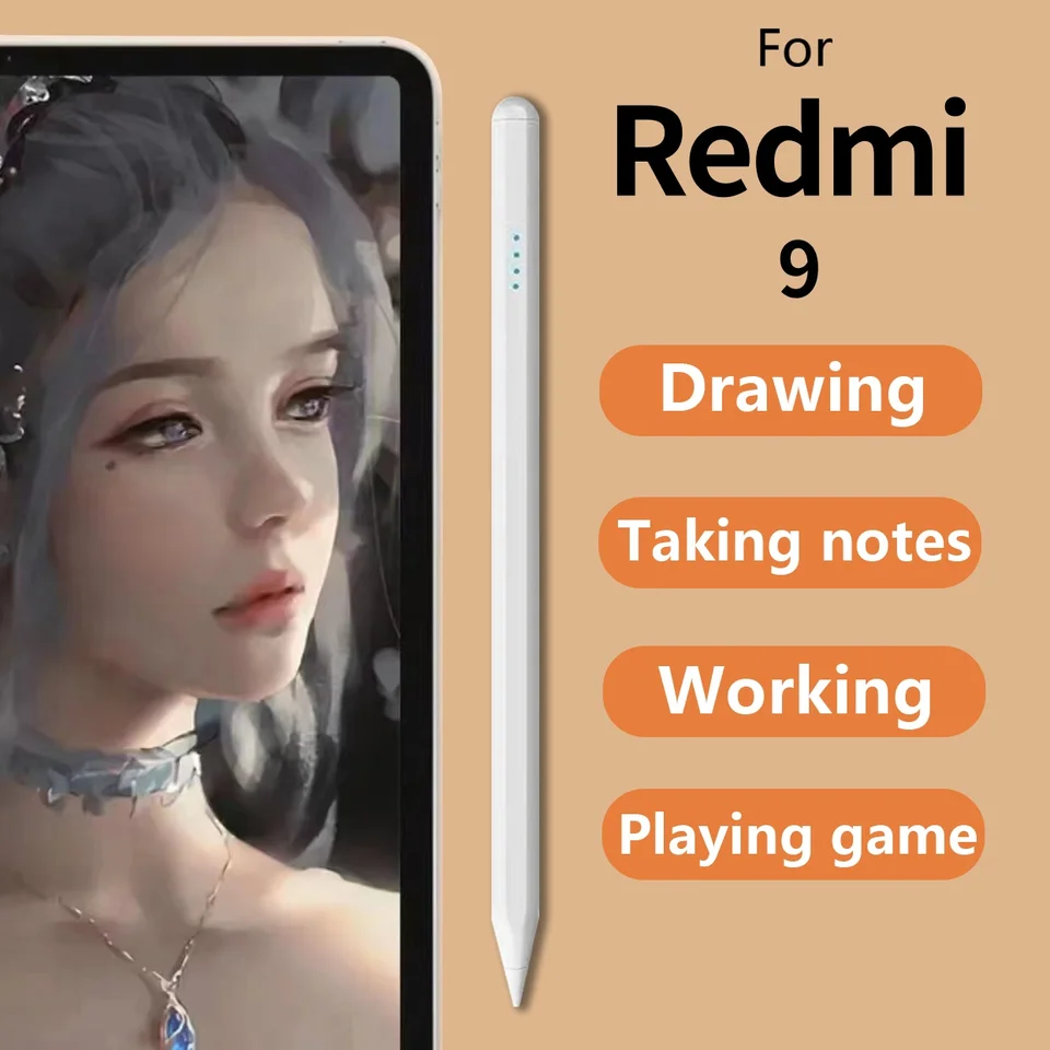 Vhodné pre Redmi 9 Universal Stylus dotykovú obrazovku Pero kapacitné kreslenie úpravy pero dotyk pero stylus pero